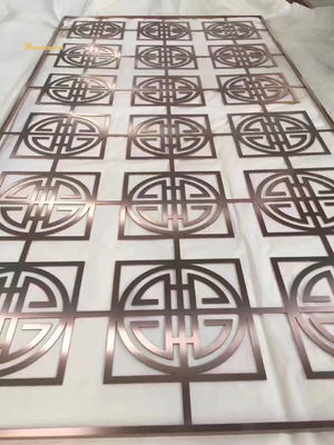 قیمت خوب اندازه قابل سفارشی شدن آینه مو خط فولاد ضد زنگ اتاق تقسیم کننده درجه 201 آنلاین