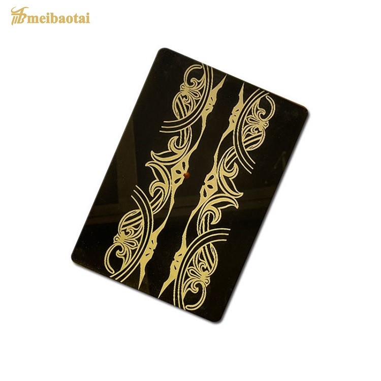 ورق استیل ضد زنگ آسانسور 8 فوت X 4 فوت به ضخامت 1.0 میلی متر صفحه بالابر تزئینی