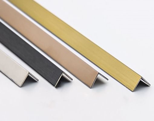قیمت خوب L نمایه کاشی کف گوشه لبه تکمیل نوار تریم تخت آنلاین