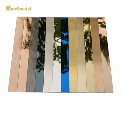 قیمت خوب تریم کاشی از جنس استنلس استیل 10 میلی متری برای تزئین گوشه، نوارهای مسطح برس خورده آنلاین