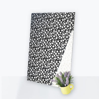 ورق استیل ضد زنگ آینه‌ای حکاکی شده استاندارد DIN با عرض 1500 میلی‌متر برای کاربردهای تزئینی