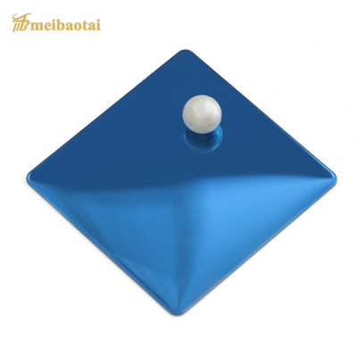 قیمت خوب آینه به پایان رساندن پوشش آبی ورق فولاد ضد زنگ تزئینی با ضخامت 0.55 میلی متر برای دیوار و سقف آنلاین