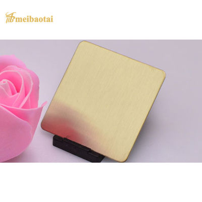 قیمت خوب ورق فولادی تزیینی چهار پا ورق فولادی مسطح PVD 201 برس خورده آنلاین