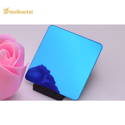 قیمت خوب ورق استیل ضد زنگ تزئینی آینه ای JIS استاندارد 4x8 ضخامت 0.8mm آنلاین