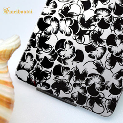 قیمت خوب ورق فولادی ضد زنگ اچ شده 1.00 میلی متری Thk برای روکش دیوار خارجی آنلاین