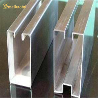 PVD رنگ پوشش 304 فولاد ضد زنگ U15mm U کانال کاشی تراش برای دیوار تزئینی