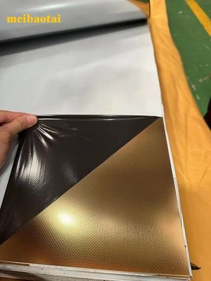 قیمت خوب ورق فولاد ضد زنگ با الگوی طلایی آنلاین