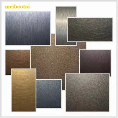 قیمت خوب صفحه فولاد ضد زنگ نورد سرد گرید 201 با خط موی پایدار شماره 4 برای کاربردهای تزئینی آنلاین