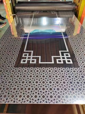 قیمت خوب شکل مسطح 304 ورق فولاد ضد زنگ ضخامت 0.95mm صفحه آسانسور تزئینی آنلاین