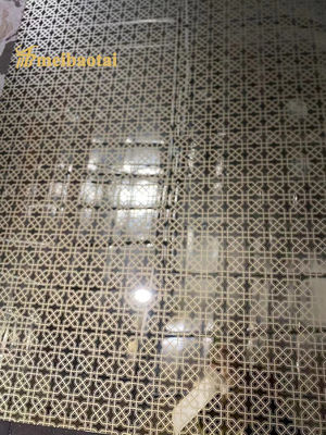 ورق اچ شده از جنس استنلس استیل 304 با ضخامت 1.00 میلی متر برای کاربردهای آسانسور