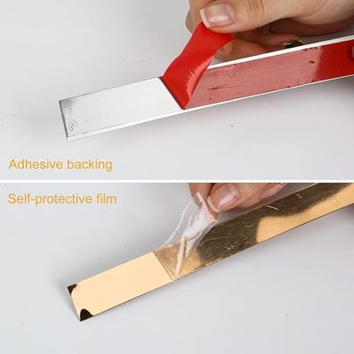 قیمت خوب نوار چپک فلزی فولاد ضد زنگ با پوشش رنگی آنلاین