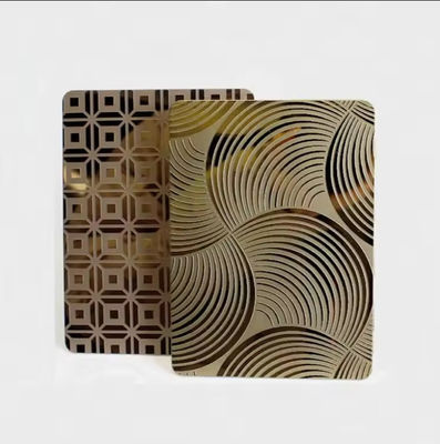 ورق اچ شده از فولاد ضد زنگ استاندارد AISI 304 1219x3048mm برای کاربردهای تزئینی