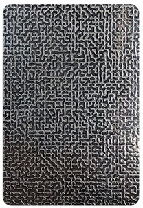 Ss304 آینه گره دار فولاد ضد زنگ ورق تزئین دیوار