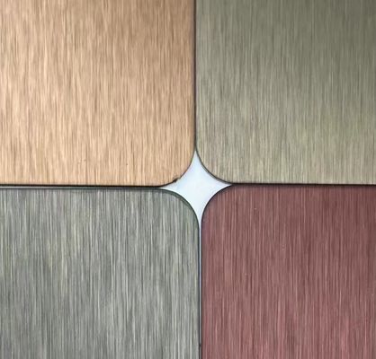 قیمت خوب چهار فوت NO.4 صفحه تزئینی SS 0.65mm ضخامت آنلاین