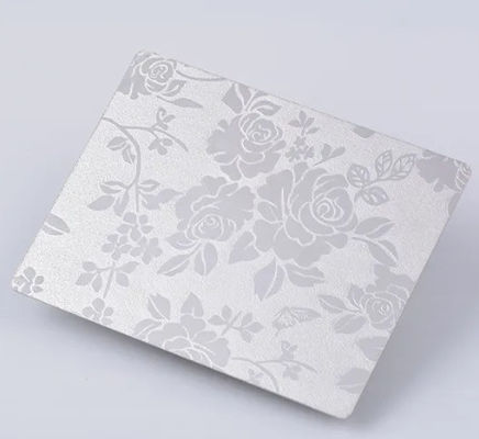 قیمت خوب ورق فولاد ضد زنگ با رنگ آینه SS304 برای نشانه گذاری و تزئینات آنلاین