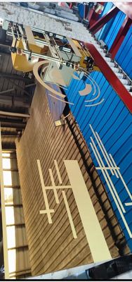 قیمت خوب SS304 طلا آینه Pvd رنگ فولاد ضد زنگ ورق تزئینات صفحه آنلاین