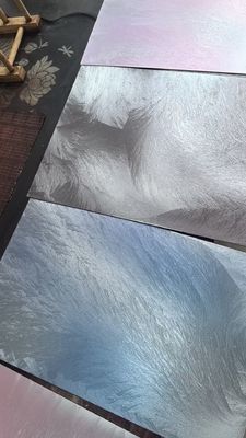 قیمت خوب دکوراسیون استودیویی صفحه استیل ضد زنگ با طرح برس رنگی شیک آنلاین