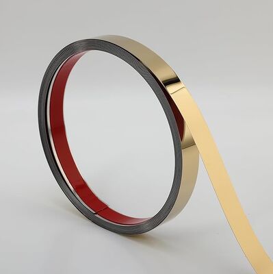 قیمت خوب از فولاد ضد زنگ آینه طلایی / تکه های رنگی دیواری آنلاین