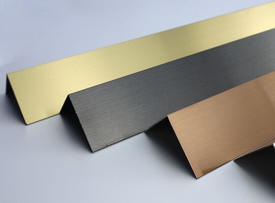 آينه سياه / خط مو فولاد ضد زنگ L V کاشی تزئینات دیوار