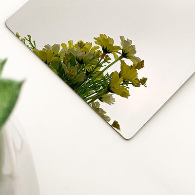 قیمت خوب 304 آینه پایان تزئینی فولاد ضد زنگ ورق چهار فوت آنلاین