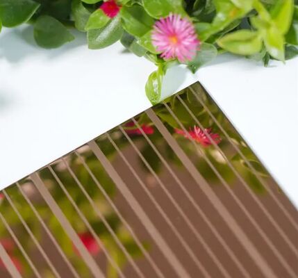قیمت خوب ورق استیل ضد زنگ با روکش آینه ای رزگلد با ضخامت 1.0 میلی متر برای تزئین آنلاین