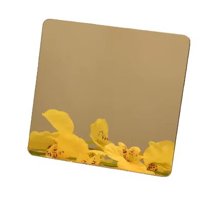 قیمت خوب صفحه فولاد ضد زنگ آینه‌ای طلایی ضد اثر انگشت 1220*2440 میلی‌متر - ورق فولاد ضد زنگ رنگی با پوشش PVD مقاوم در برابر خوردگی آنلاین