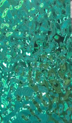 304 فولاد ضد زنگ ورق موج آب با سطح آینه پوشانده آبی PVD برای استفاده تزئینی