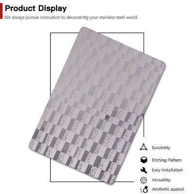قیمت خوب 201 ورق آسانسور فولاد ضد زنگ در 1219x3048mm اندازه برای کاربردهای تزئینی online