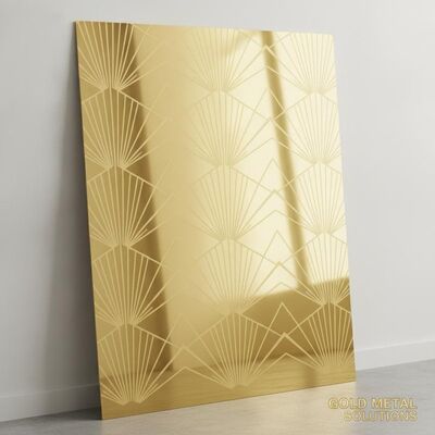 قیمت خوب آینه طلا بر روی ورق فولاد ضد زنگ 304 با آینه / سطح بر روی آن بر روی 1219x3048mm online