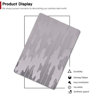 قیمت خوب 201 ورق آسانسور فولاد ضد زنگ در 1219x3048mm اندازه برای کاربردهای تزئینی online