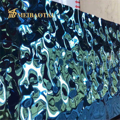 قیمت خوب ورق فولادی ضد زنگ PVD آبی 304 درجه JIS استاندارد برای کاربردهای تزئینی آنلاین