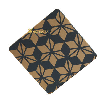 قیمت خوب ورق استیل ضد زنگ حکاکی شده برف , ورق GB 304 فولاد ضد زنگ 1219x2438 میلی متر آنلاین