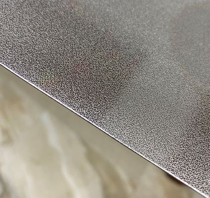 قیمت خوب صفحه تزئینی ورق برجسته فولادی ضد زنگ SS304 4*8ft 0.65mm آنلاین