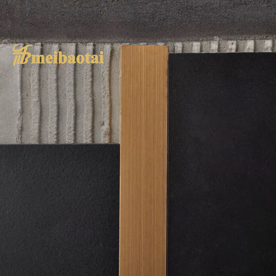 قیمت خوب نوار انتقال کف فولاد ضد زنگ PVC 7c U لبه به ضخامت 0.65 میلی متر آنلاین