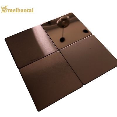 ورق استیل ضد زنگ تزئینی آینه 4x8 ضخامت 0.6mm