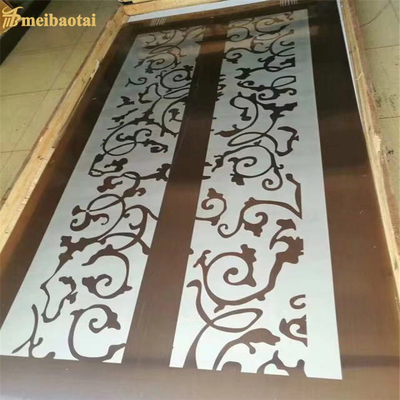 ورق فولادی ضد زنگ 201 304 Etch Finish Elevator 1.5mm ضخامت