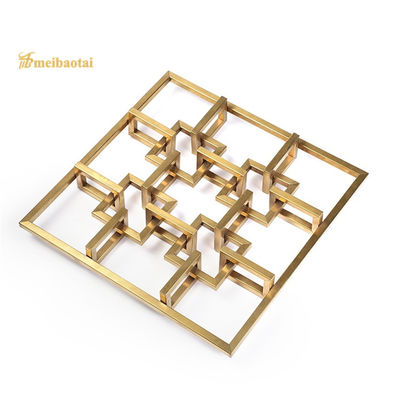 قیمت خوب Hairline Metal Frame Room Dividers Screens Art با ضخامت 4cm استاندارد JIS آنلاین