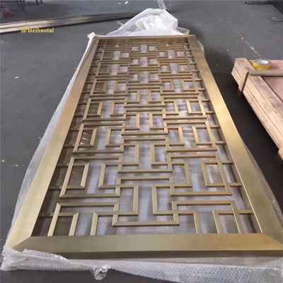 قیمت خوب 201 304 جدا کننده اتاق فولاد ضد زنگ برنز باستانی آنلاین