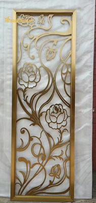 قیمت خوب طلا آینه فولاد ضد زنگ اتاق تقسیم کننده 0.3-3.0mm ضخامت آنلاین