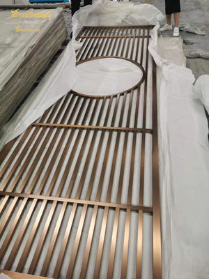 قیمت خوب MBT رنگ مو خط فولاد ضد زنگ اتاق تقسیم کننده دکوراسیون هتل آنلاین