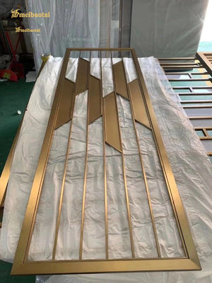 قیمت خوب دکوراسیون هتل 304 فولاد ضد زنگ قسمت اتاق 0.3-3.0mm ضخامت آنلاین