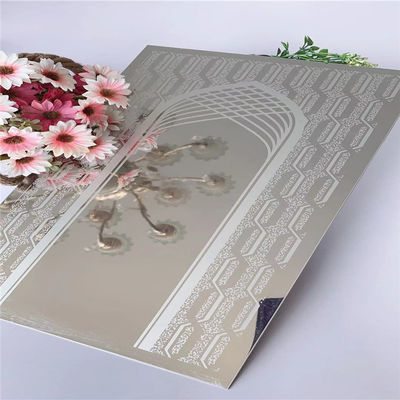 قیمت خوب ورق فولادی ضد زنگ درجه 304 آینه ای 1219x2438mm برای صفحه تزئینی آسانسور آنلاین