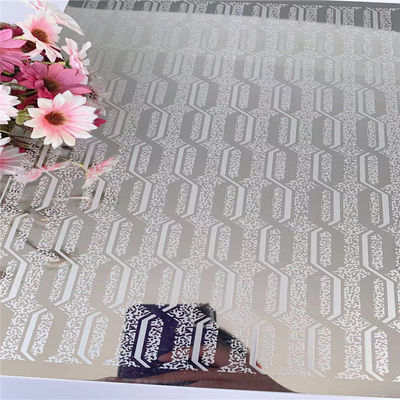 ورق استنلس استیل 304 آینه نقره ای 8K با ضخامت 0.95 میلی متر برای کاربردهای سقف و دیوار