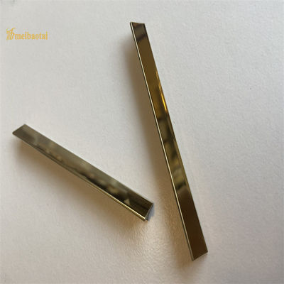 قیمت خوب ضخامت 0.7 میلی متر کاشی استیل ضد زنگ 304 آینه مشکی تکمیل شده آنلاین