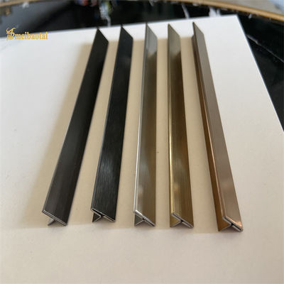 قیمت خوب شیار 304 T کاشی استیل ضد زنگ آینه عرض پایان T6-T50 آنلاین