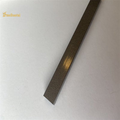 شیار U تزئینی کاشی استیل ضد زنگ 201 304 رنگ HL Sandblast Finish