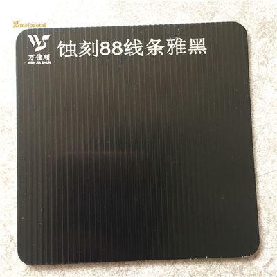 صفحه فولاد ضد زنگ 1219x3048mm برای تزئینات دیواری سقف