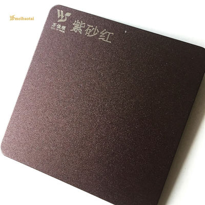 قیمت خوب ملحفه های دیواری آشپزخانه استیل 201 برس خورده بنفش و قرمز ضد اثر انگشت آنلاین