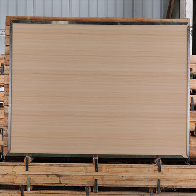 قیمت خوب لبه آسیاب 304 دکوراتیو ورق استنلس استیل تقلیدی چوب دانه بندی شده آنلاین